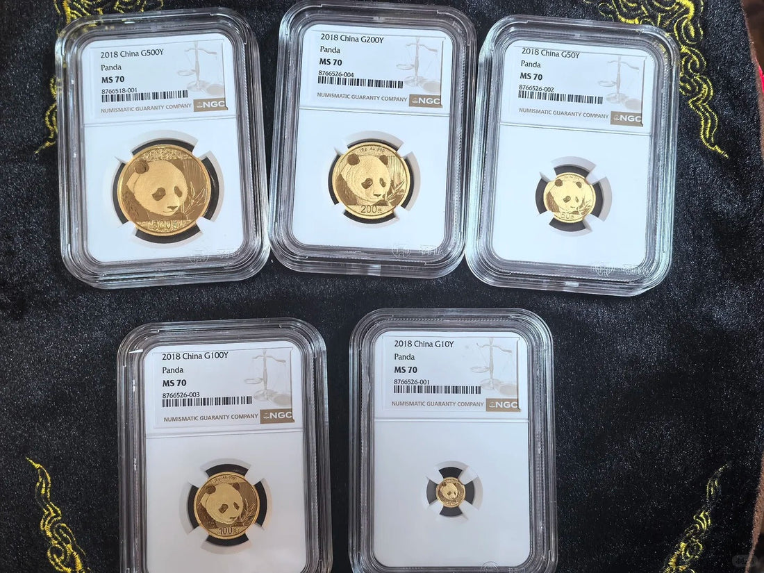 18年熊猫金币
