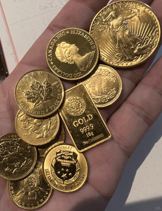 Real-life Account of Cashing Out Gold at High Prices: Holding Gold Coins and Bars from Multiple appraisal and buyback - Gu Jin Jian Bao