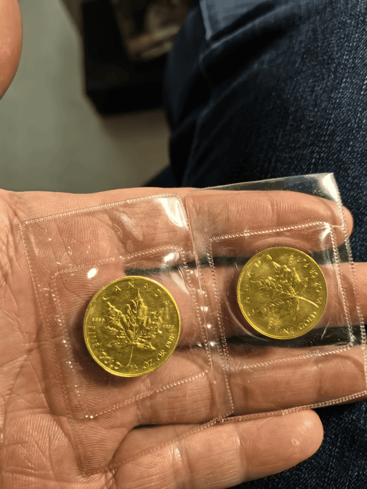 【古金鑒寶回收紀實】急需周轉的及時雨：半盎司加拿大楓葉金幣變現記