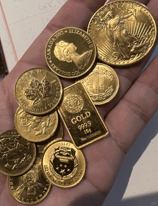 手持多國金幣金條，如何精準避坑、安全套現？