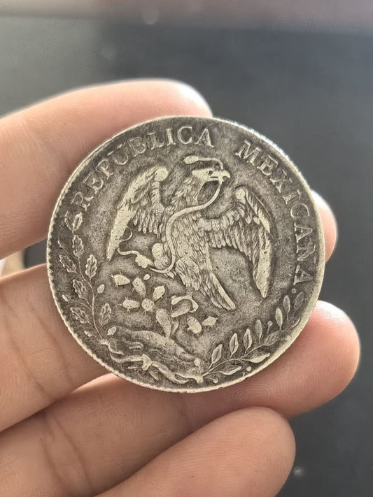 1897年墨西哥鷹洋銀幣