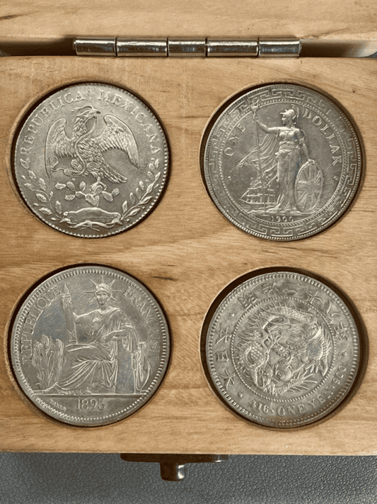 【古金鑒寶 回收日誌】屋企裝修執出阿爺舊木盒？四大貿易銀元鑑定收購實錄