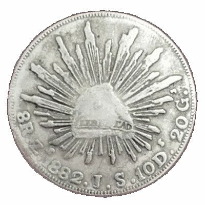 1882年墨西哥 鷹洋銀幣 - 香港銀元高價回收實物圖 | 古金鑒寶